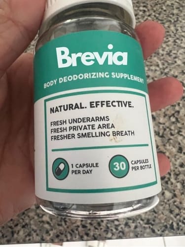 Customer photo review of Brevia - Natural odour-fighting deodorant