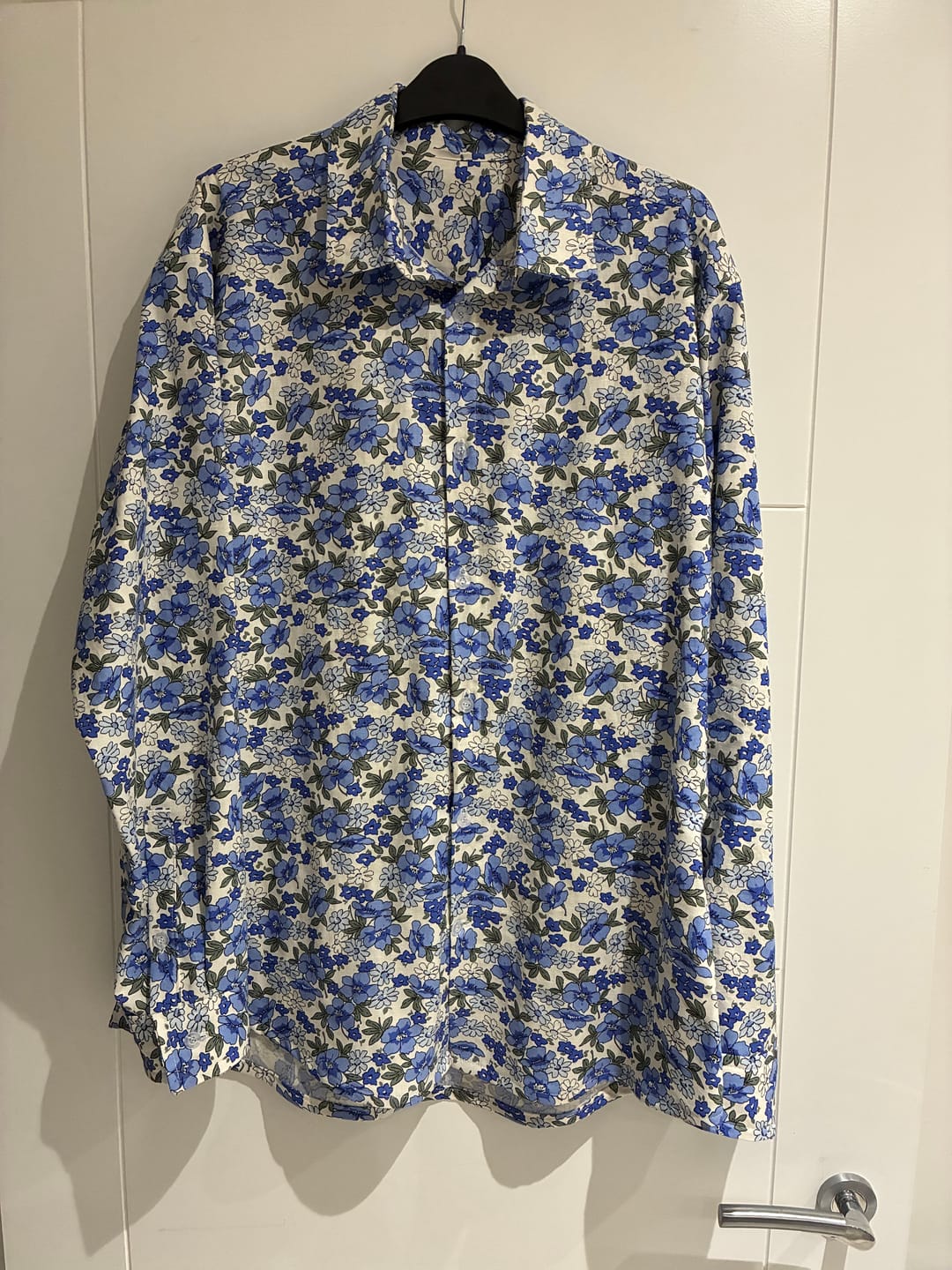 Customer photo review of Drawn Meadows Cotton Linen Fabric