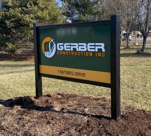 Customer photo review of CUSTOM YARD SIGN