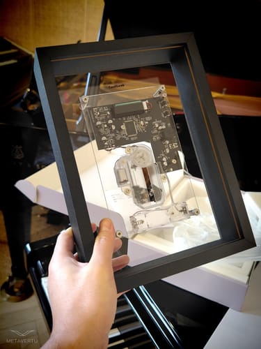 Customer photo review of M1 Music Frame CD Player