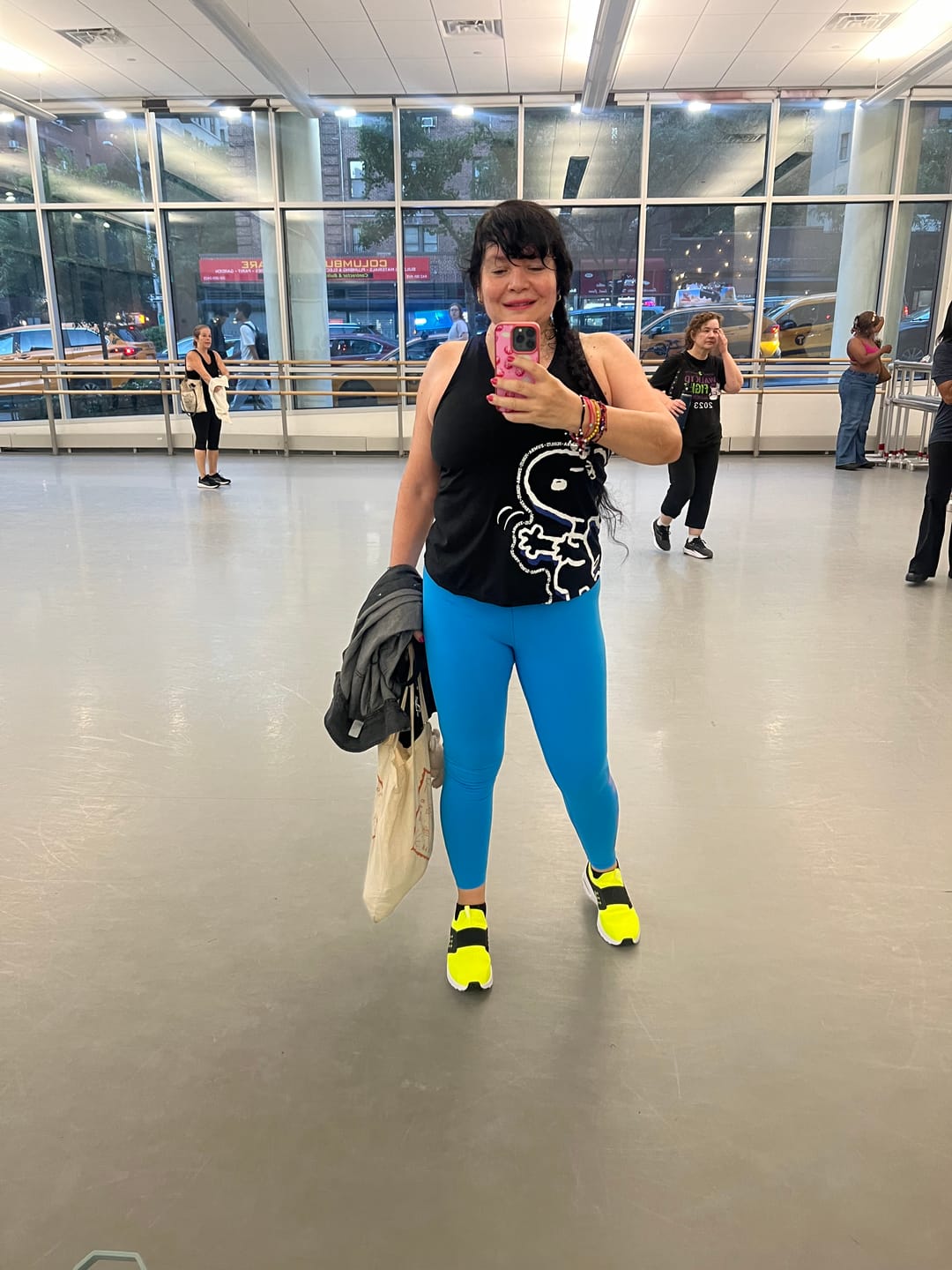 Customer photo review of Zumba Haus High Waisted Jogger Leggings