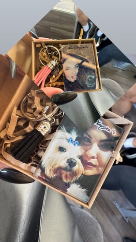 Customer photo review of Μπρελόκ με Εσας και το Κατοικίδιο σας