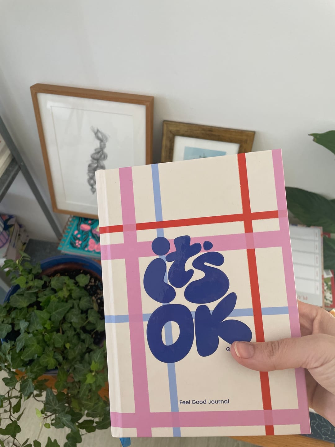 Customer photo review of Feel Good Journal | Portada Picnic