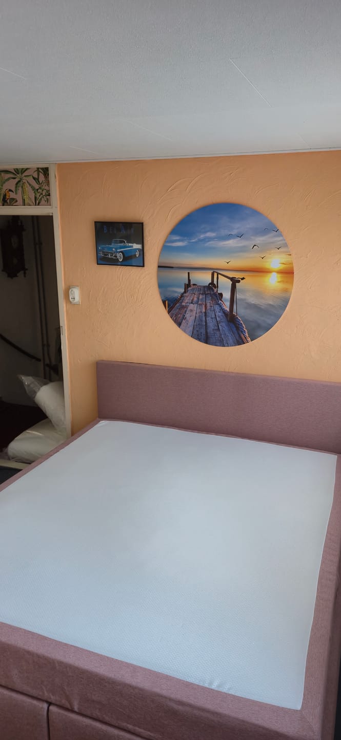 Customer photo review of Boxspring relax extra hoge instap