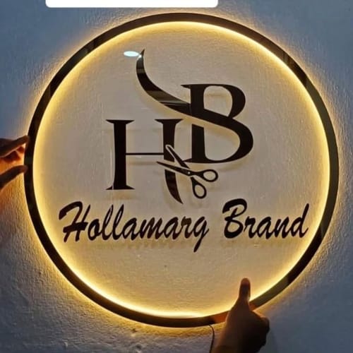 Customer photo review of NEON ACRYLIC SIGN