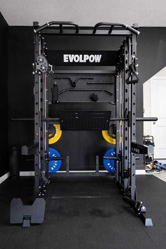 Customer photo review of EVOLPOW M2B Brute All-In-One Smith Machine Home Gym