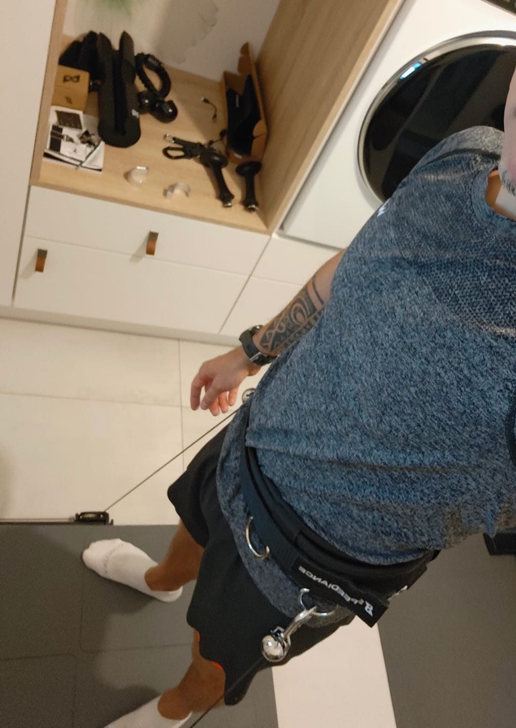 Customer photo review of Squat Belt