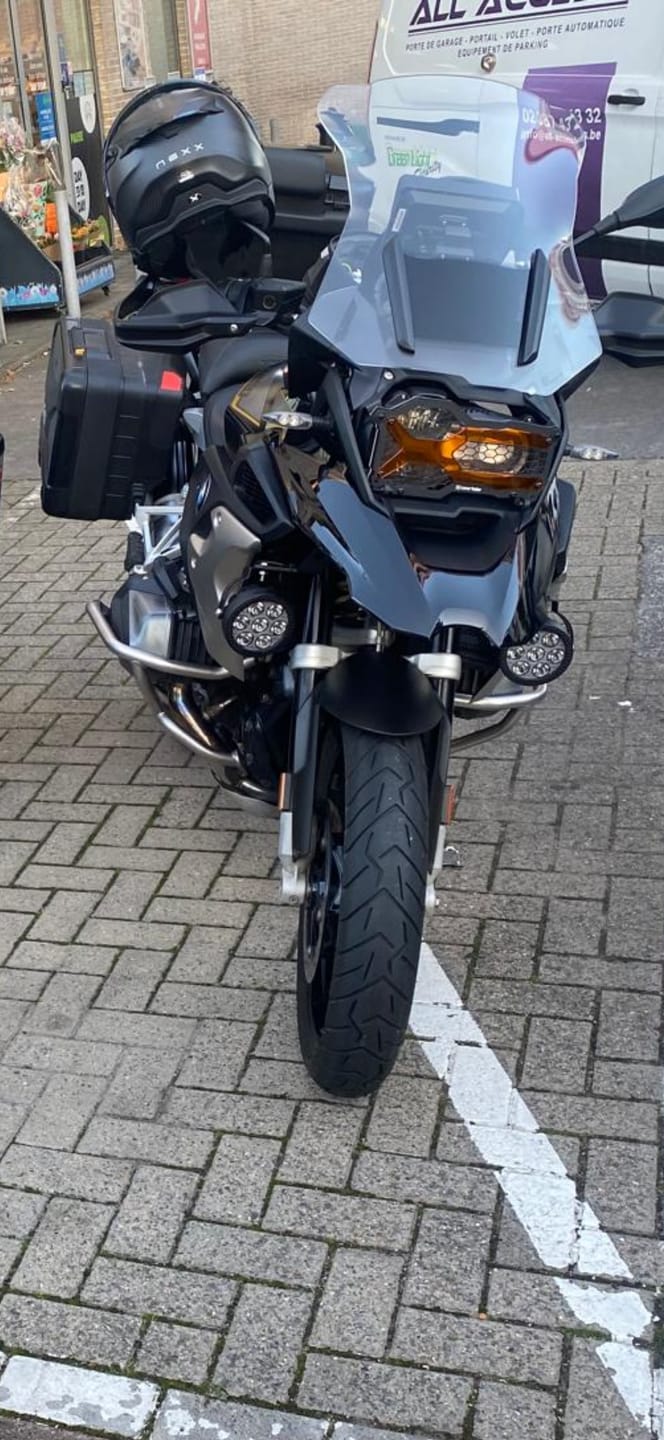 Customer photo review of Side Stand Foot Extension BMW R1200/1250GS/Adventure