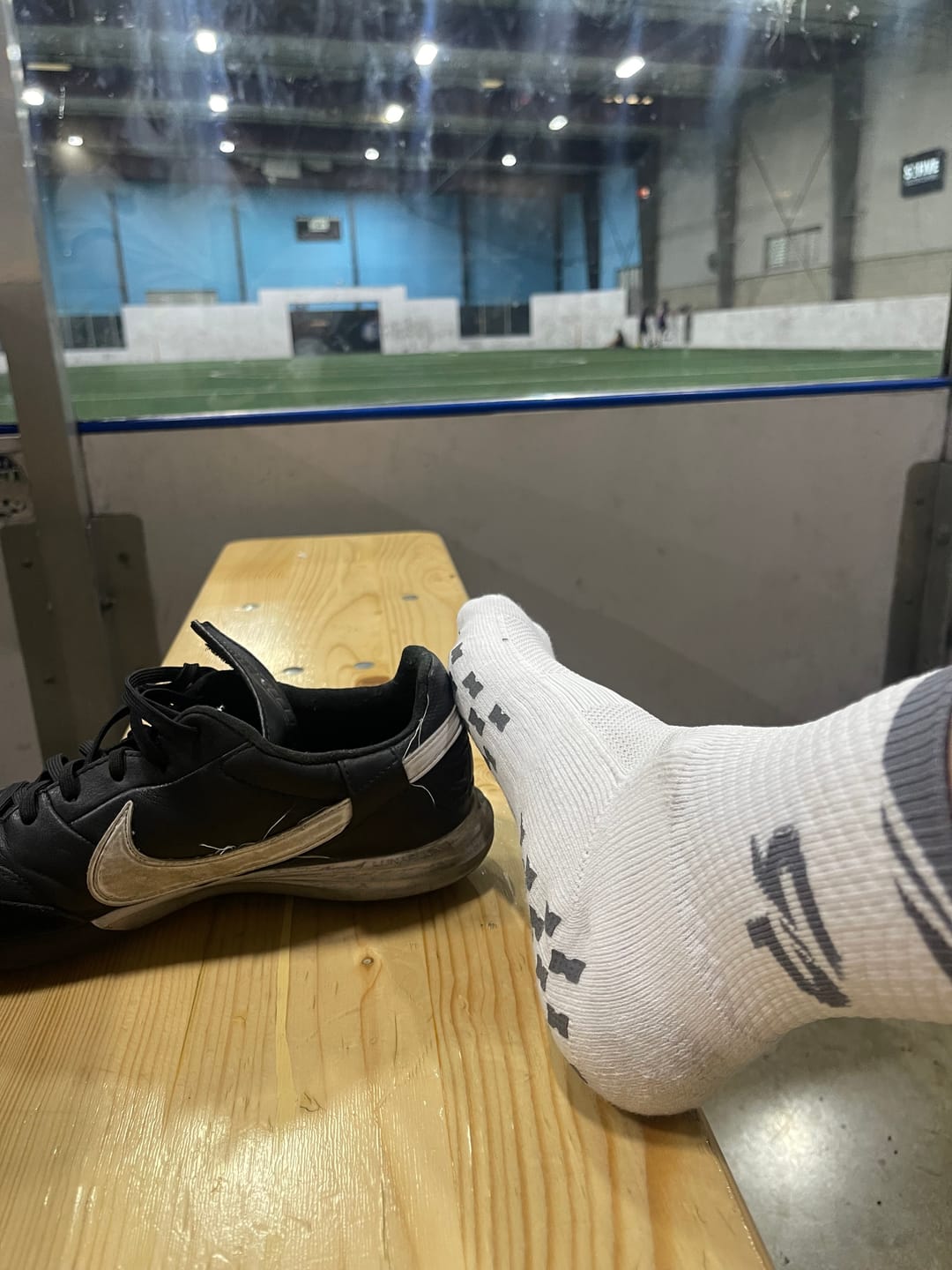 Customer photo review of 3 Pack of RTP ULTRAGRIP V2 Dual sided Non-slip Technology Socks