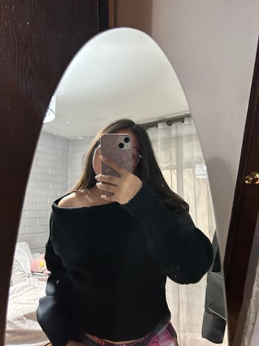 Customer photo review of SWEATER REGINA NEGRO