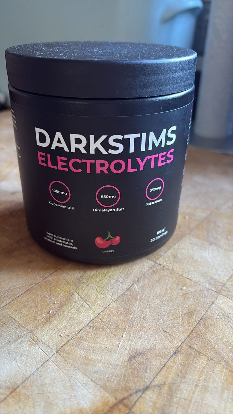 Customer photo review of Darkstims Electrolytes