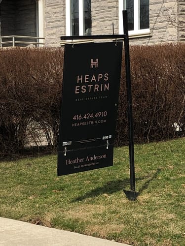 Customer photo review of CUSTOM YARD SIGN