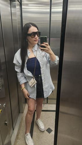 Customer photo review of Óculos Brienza