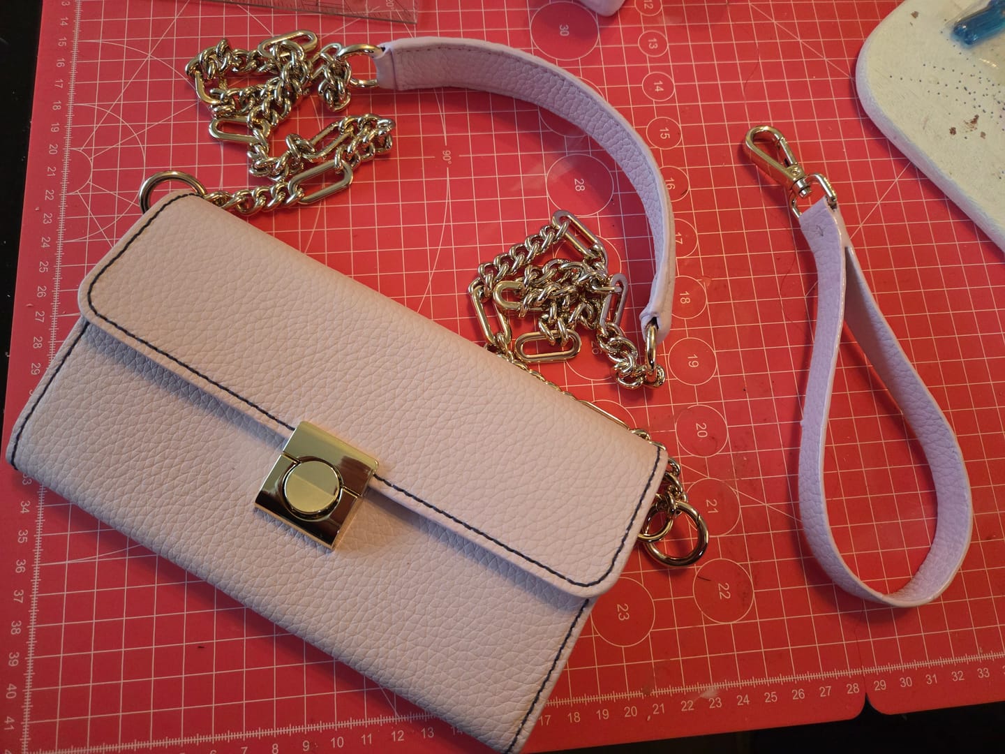 Customer photo review of DIY-Box: The Flap Wallet