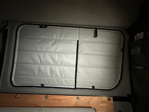Customer photo review of Sprinter - Crew Window Shade (Driver’s Side, 1st Row)