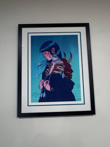 Customer photo review of Mob Ties - Limited Edition Print