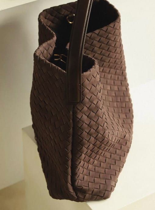Customer photo review of Chelsea Suede Tote Bag