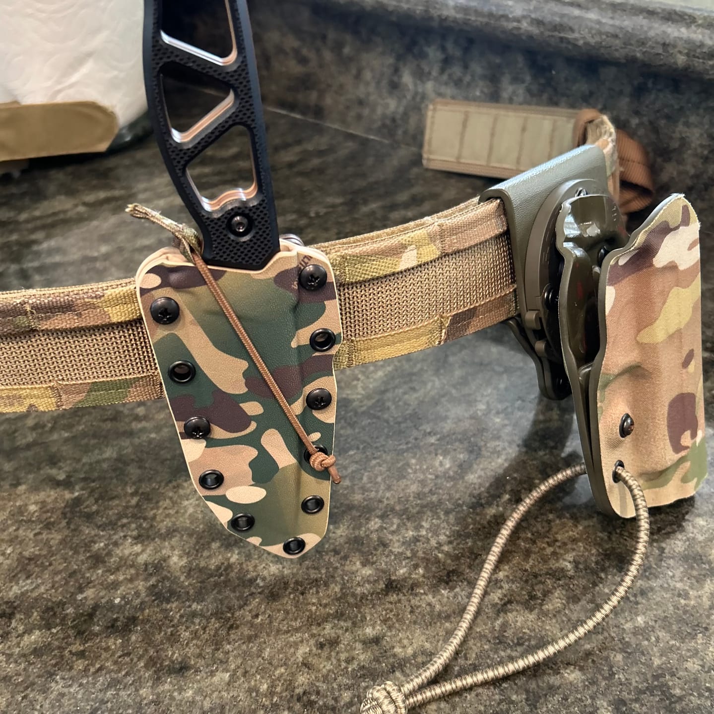 Customer photo review of MOLLE ADAPTOR PLATE (MAP)