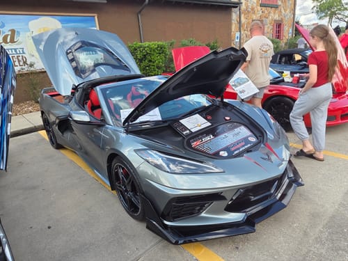 Customer photo review of Corvette C8 Stingray Front Splitter [C7 ZR1 Stage 3 Package]