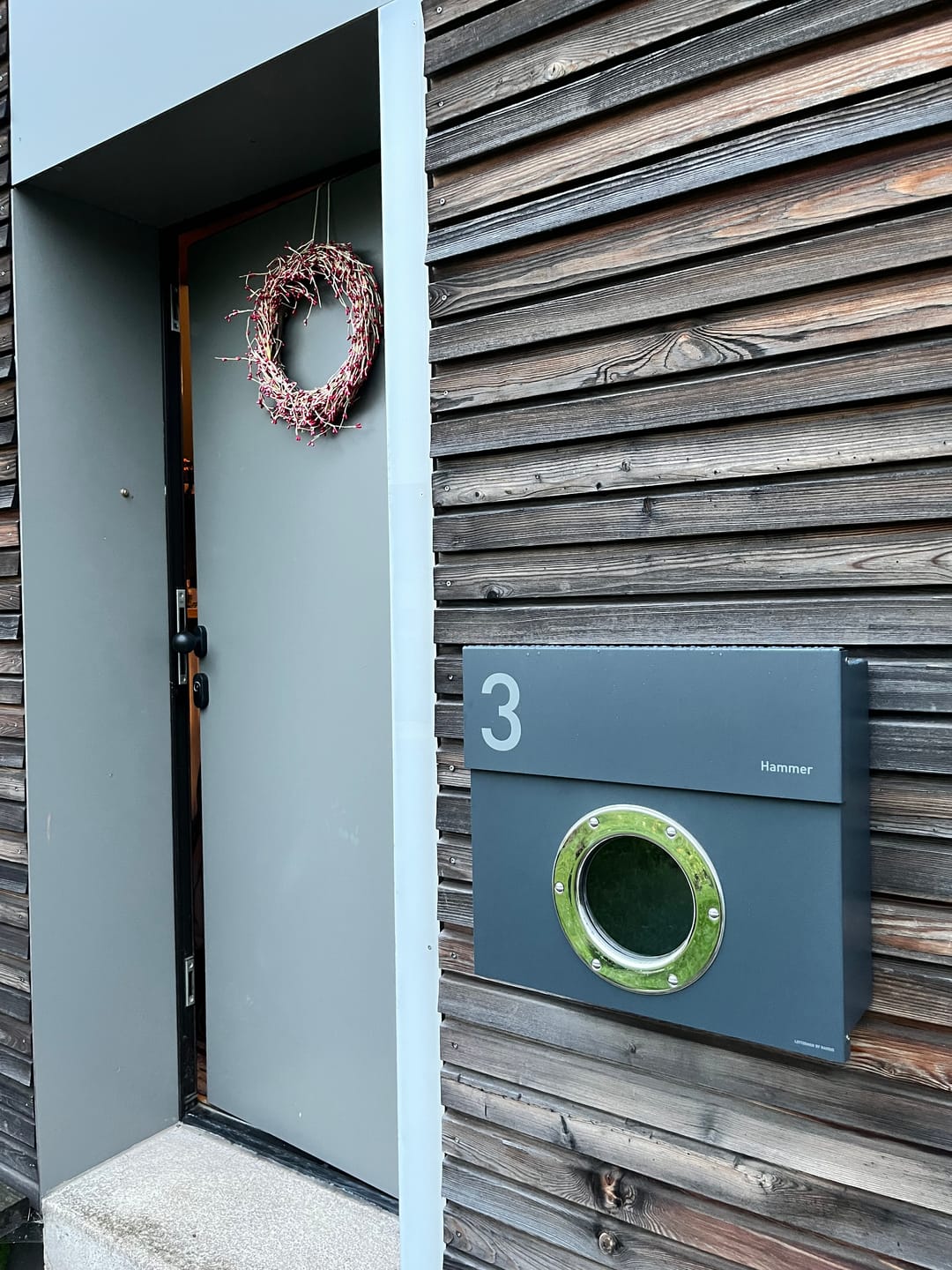 Customer photo review of Briefkasten Letterman 1 inkl. LED Licht
