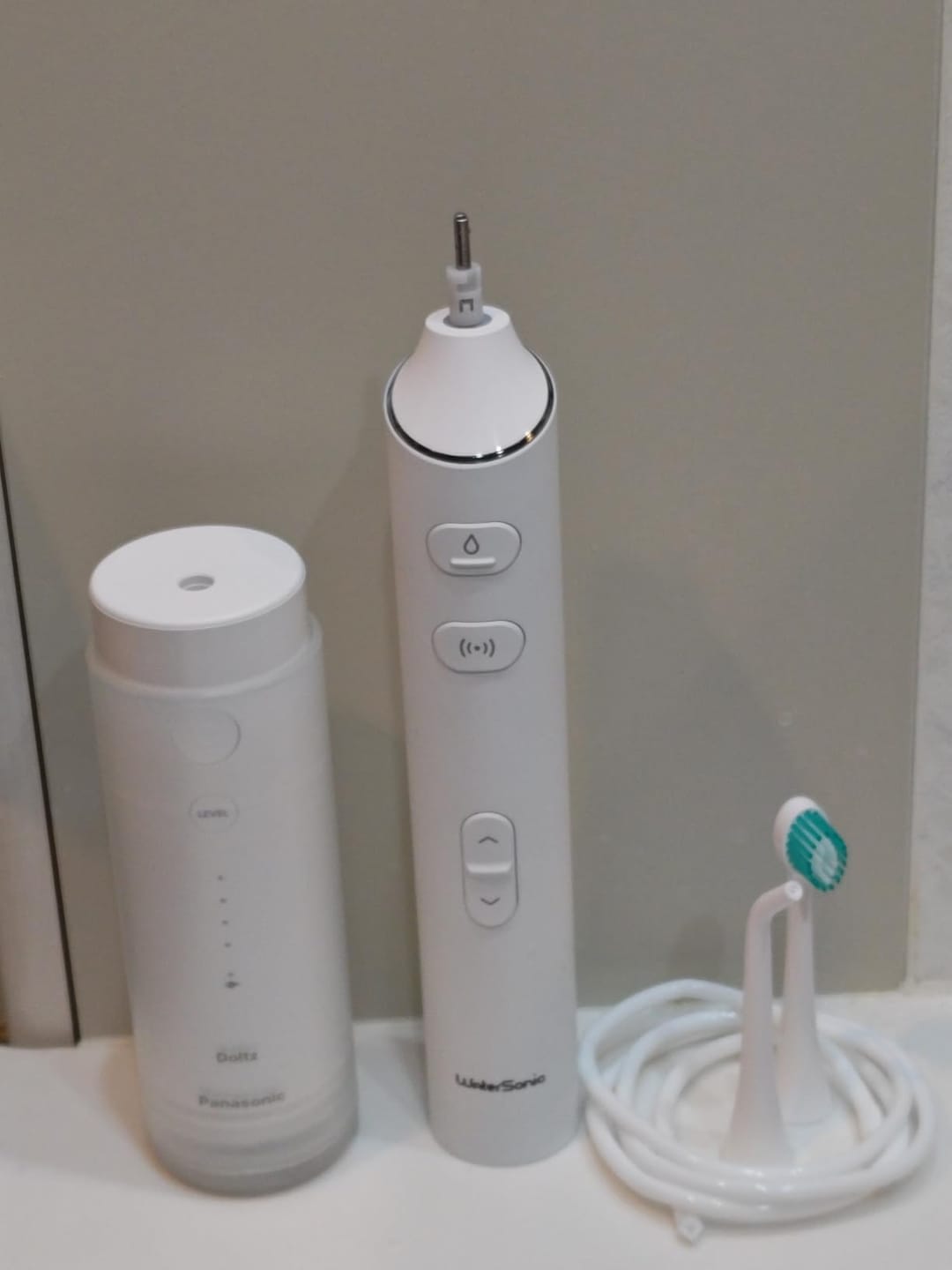 Customer photo review of 水流音波歯ブラシ Water Sonic ウォーターソニック 本体