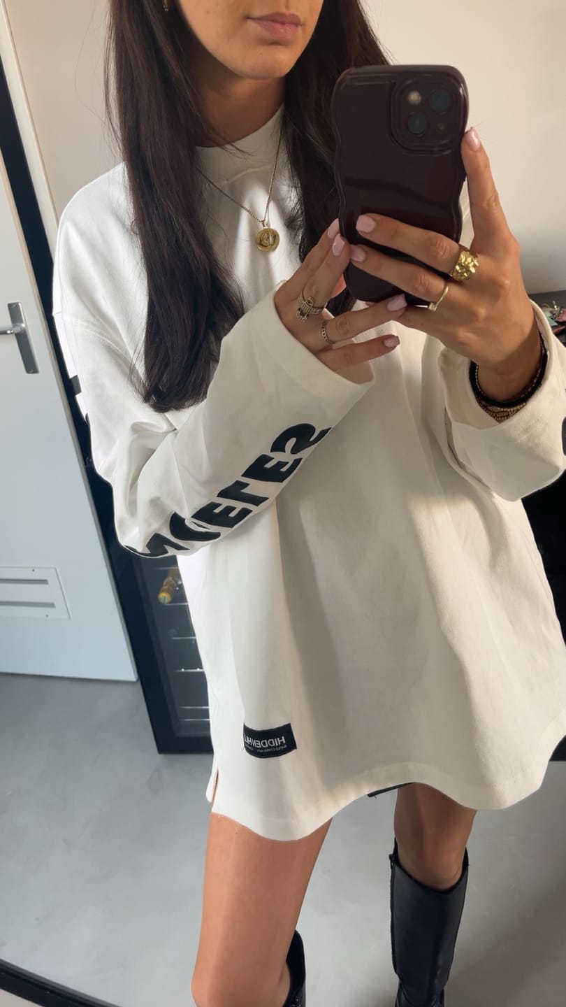 Kundenbewertung mit Foto von LONGSLEEVE T-SHIRT WHITE