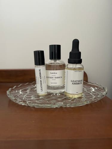 Customer photo review of LEATHERY AMBROX PERFUME OIL