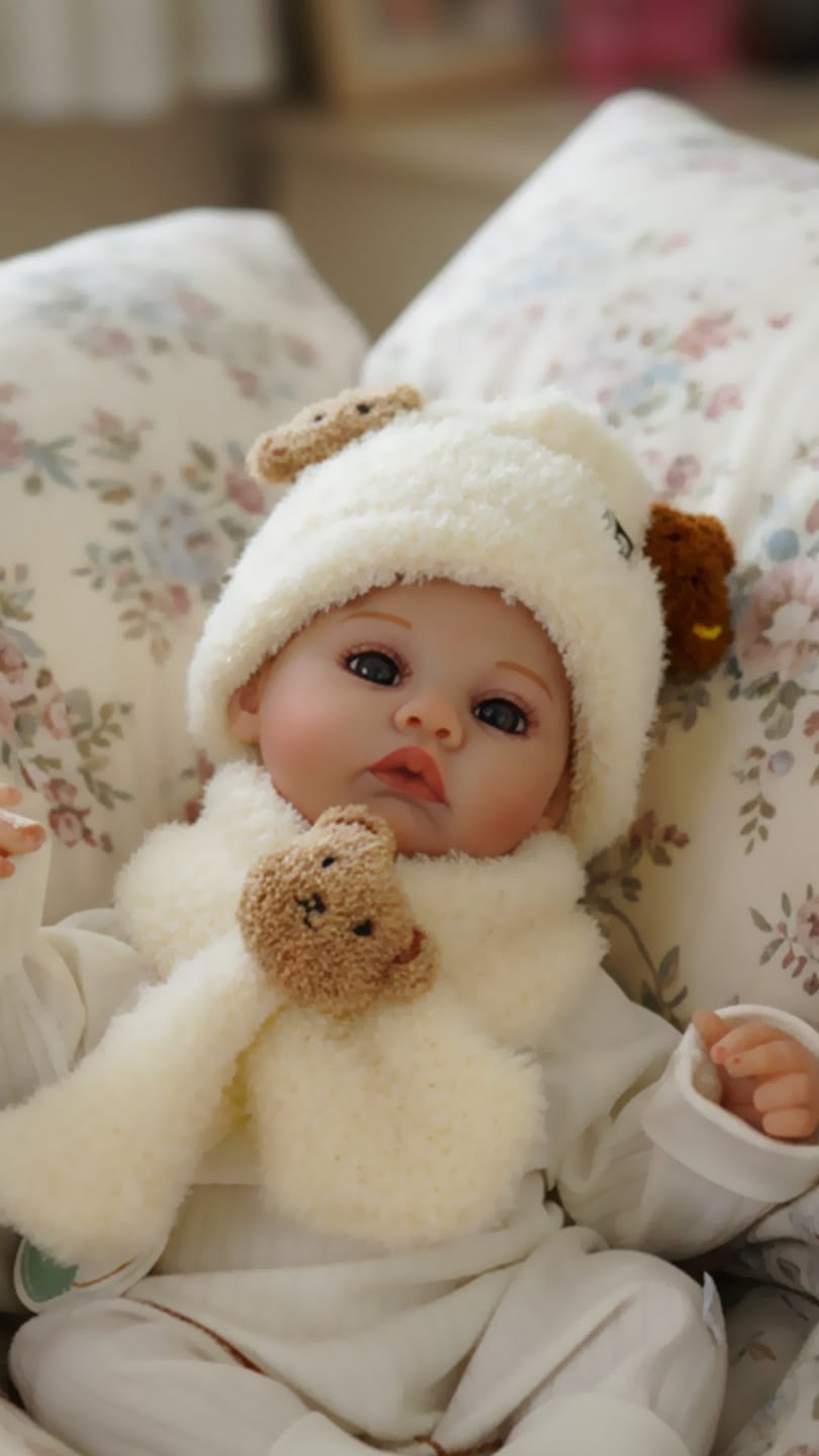 Customer photo review of Milo - Lifelike Reborn Baby Doll (20")