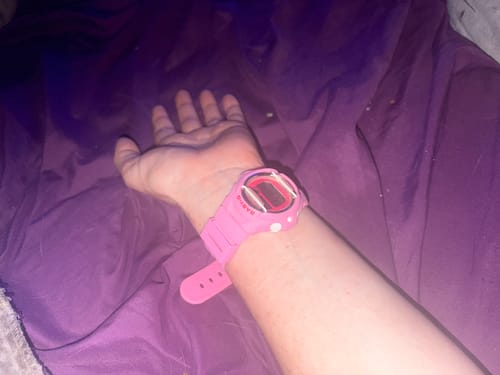 Customer photo review of Casio BABY-G Women's Resin Quartz Watch BG169CH-4