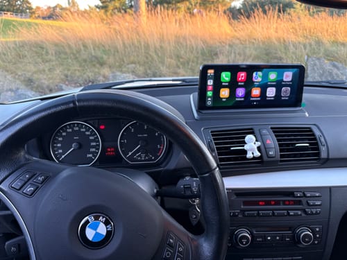 Customer photo review of 10.25'' BMW E87 Navigation GPS Android 13 BMW 1 series E81 E82 E88 with iDrvie