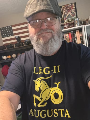 Customer photo review of Ancient Roman Legion II Augusta T-Shirt