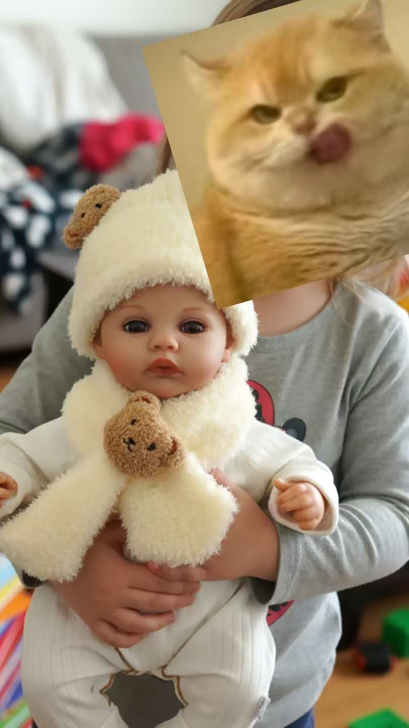 Customer photo review of Milo - Lifelike Reborn Baby Doll (20")