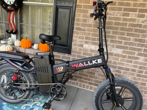 Customer photo review of Wallke H9 AWD | 3200W Folding Ebike 60/82Ah Battery