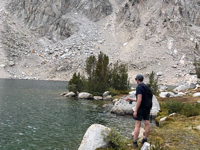 Customer photo review of FIRST CAST Travel Fly Rod - 4wt - 9ft