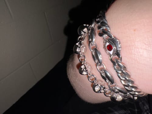 Customer photo review of EVIL EYE BRACELET