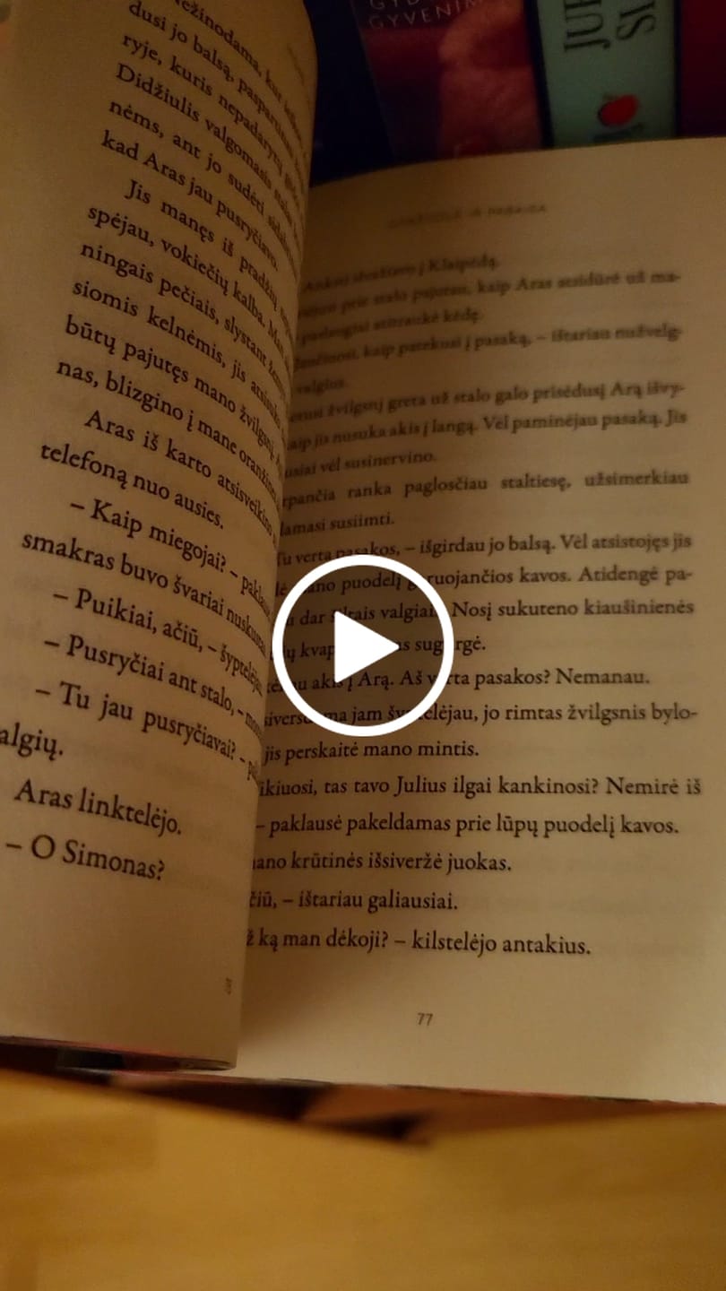 Customer video review of Gražuolė ir pabaisa: tarp kaltės ir nevaldomos traukos