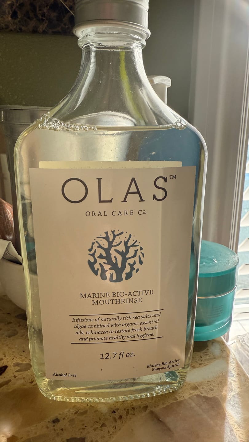 Customer photo review of OLAS Marine Bio-Active Toothpaste
