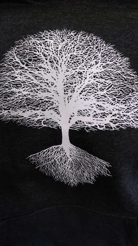 Customer photo review of Baum des Lebens - Unisex Organic Hoodie