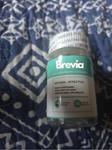 Customer photo review of Brevia - Natural odour-fighting deodorant