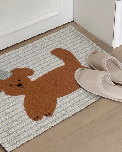 Customer photo review of Happy Puppy Rug