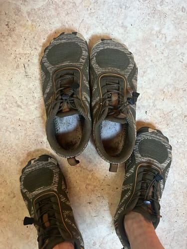 Customer photo review of Active II - Barefoot Shoes