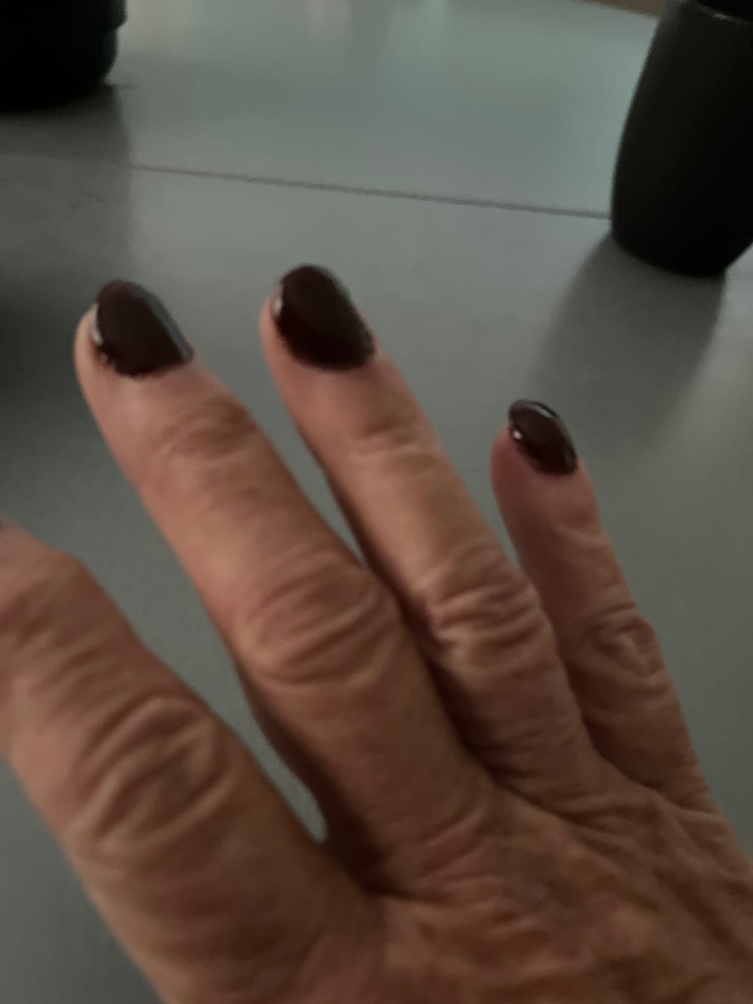 Customer photo review of Rogue Red Dipping Powder