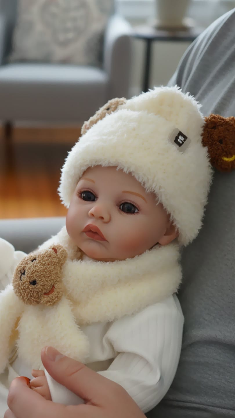 Customer photo review of Milo - Lifelike Reborn Baby Doll (20")