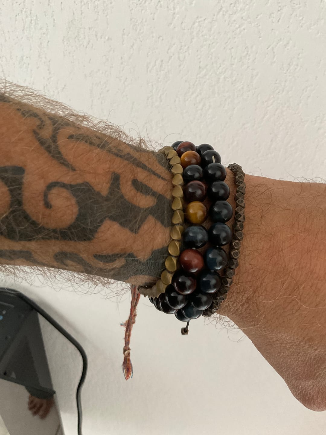 Customer photo review of Bracelet "Ange Gardien" en Oeil de Faucon