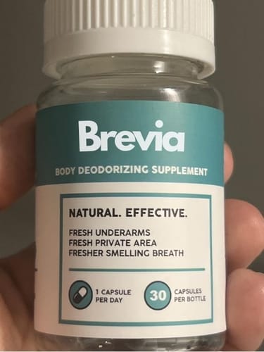 Customer photo review of Brevia - Natural odour-fighting deodorant