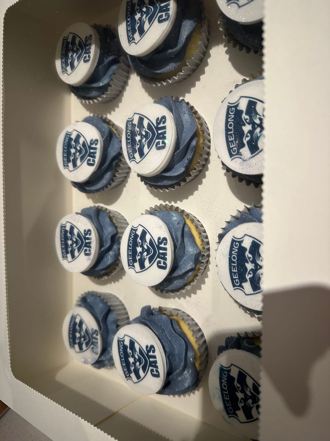Customer photo review of Geelong Cats AFL Club - Edible Icing Images