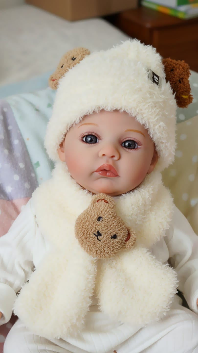 Customer photo review of Milo - Lifelike Reborn Baby Doll (20")