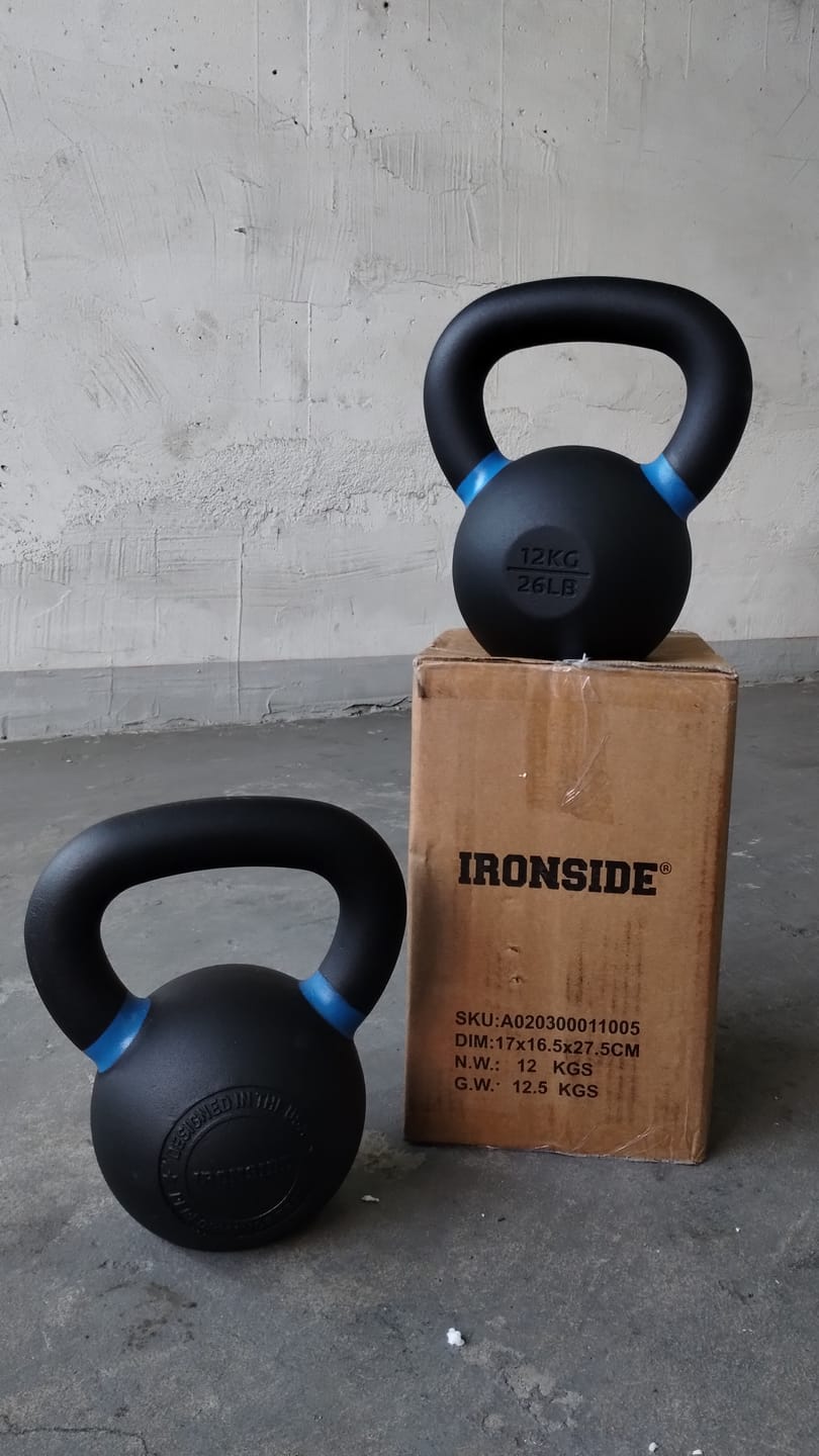 Customer photo review of Kettlebell Premium 4 a 36 kg IRONSIDE