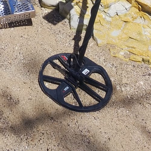 Customer photo review of Coil Stiffener - Ear repair for Minelab equinox 11 inch Coils