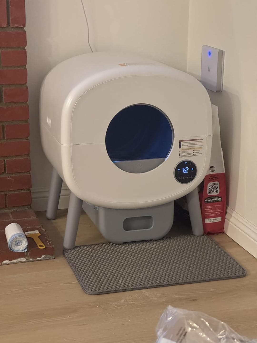 Customer photo review of Cumrige M2 Smart Self-Cleaning Litter Box | 95L Extra-Large Automatic Cat Litter Box